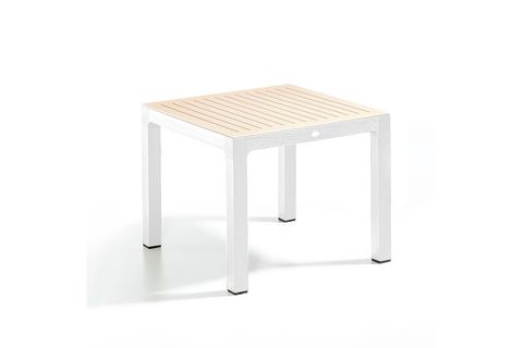 BAMBOO 4 SANDALYELİ CAM MASA TAKIMI BAHÇE MOBİLYASI FİLDİŞİ BEYAZ