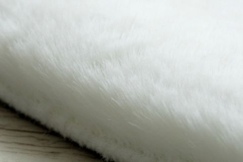 TAPPETO REX TAVŞANI DEKORATİF POST HALI, 22 MM, BEYAZ, 100X200