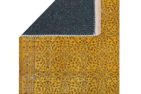 SARI VİNTAGE KİLİM DOKUMA TABAN HALI, 317 YNG, 150X230 CM