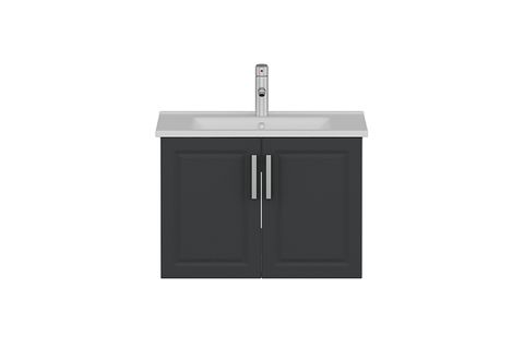 SANYA BANYO DOLABI ALT 65CM AS2K ETJ BEYAZ ANTRASİT