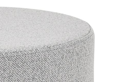 ÇOK AMAÇLI METAL C SEHPA PUF SETİ, AÇIK GRİ