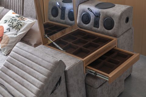 PARİS MASAJLI AKILLI KARYOLA, KAHVERENGİ