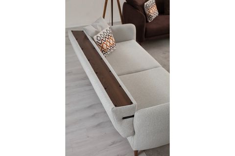 MADRİD ÜÇLÜ KOLTUK, KREM