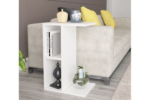 DEKORSTİLİM C SEHPA, BEYAZ