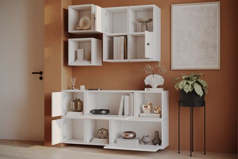 BK ÇOK AMAÇLI DOLAP, DUVARA MONTE ÜST MODÜL, KBR