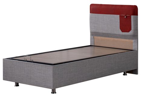 HAPPY BAZA BAŞLIK VE ORTHOSOFT YATAK SETİ, KIRMIZI, 120X200