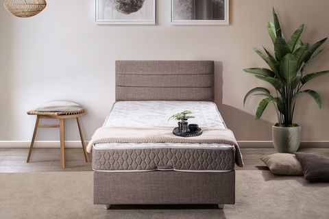 SOFİA BAZA BAŞLIK SETİ, KAHVERENGİ, 90X200