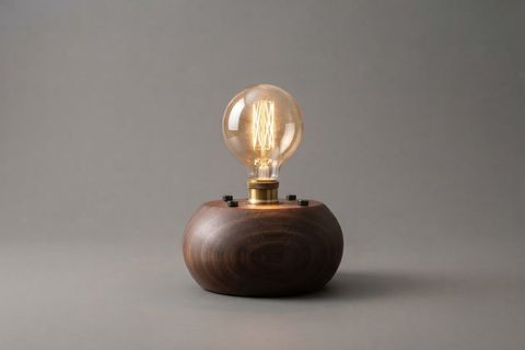 SLİME WOOD MASA LAMBASI