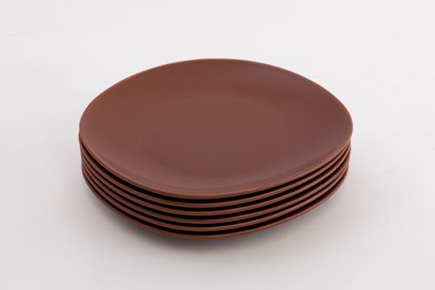 KİTCHEN ESSENTİALS STONEWARE MAT SERVİS TABAĞI 28 CM, KİREMİT, ALTILI SET