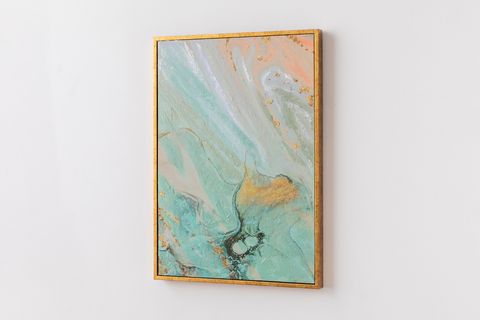 DİONE YAĞLI BOYA DOKULU TABLO, 60X90