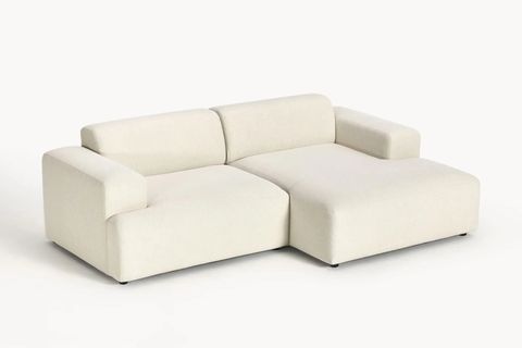 ELSA KETEN MİNİ KÖŞE KOLTUK, SAĞ KÖŞE, KIRIK BEYAZ