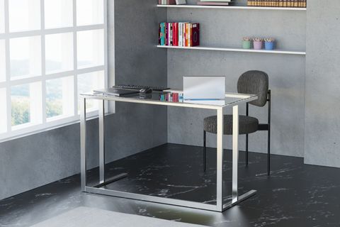 TEKLİ DESK ÇALIŞMA MASASI, GRİ