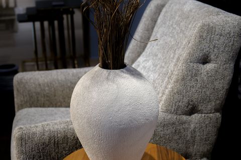VALENTİNA DOKULU TERRACOTTA VAZO