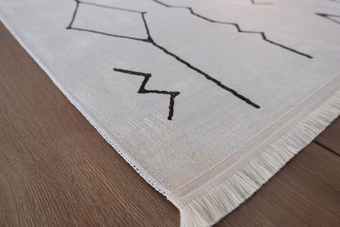MARKAEV BEJ DÖRTGEN İSKANDİNAV KİLİM 006 80X300