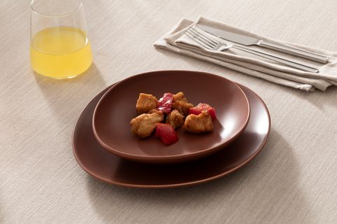 KİTCHEN ESSENTİALS STONEWARE MAT ÇUKUR YEMEK TABAĞI 22 CM, KİREMİT, ALTILI SET