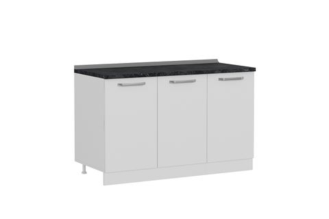 MİNAR 135 CM MUTFAK DOLABI BEYAZ 135-B1-ALT MODÜL