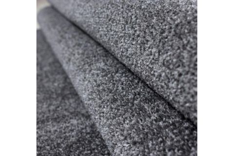 MODERN DESENLİ HALI KISA HAVLI BULANIK DÜZ RENKLİ GRİ 80X50