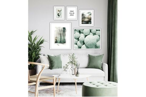 DEKORATİF MODERN KONSEPT ÇOKLU ÇERÇEVELİ TABLO SET