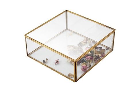 ALTIN DESENLİ ORTA BOY SAKLAMA KUTUSU