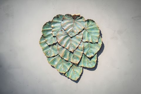 YAPRAK MODEL DEKORATİF TABAK