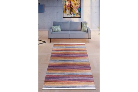 BONİTA PAMUK DOKUMA ŞÖNİL HALI 1120, YIKANABİLİR, MULTİ, 100X200