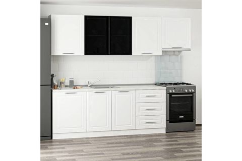 MİNAR HAZIR MUTFAK DOLABI 240, MEBRAN, BEYAZ