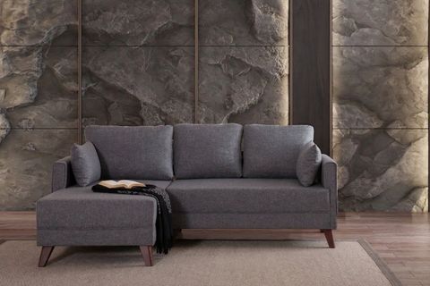 GLORİA MİNİ KÖŞE, GRİ, SOL