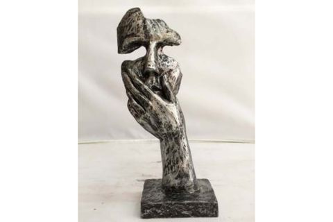 MASKELİ ADAM HEYKELİ MASK HEYKEL