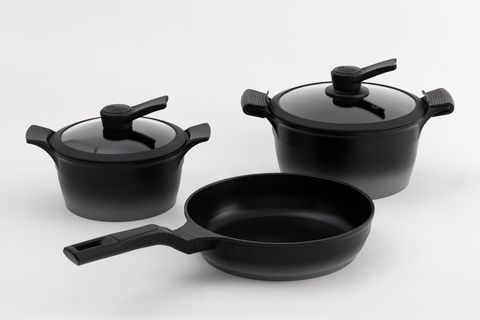 KİTCHEN ESSENTİALS DÖKÜM TENCERE SETİ, 4 PARÇA