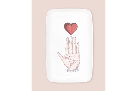 THE MİA LUV DİKDÖRTGEN SERVİS TABAĞI 31X20 CM