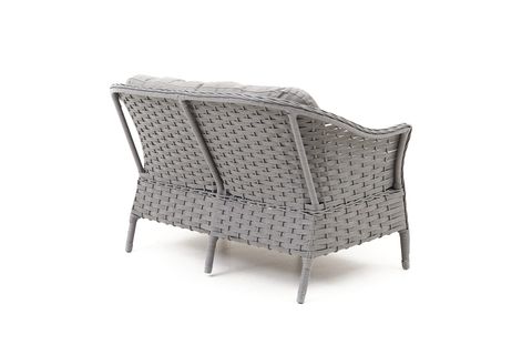 KARDELEN RATTAN İKİLİ OTURMA GRUBU, GRİ