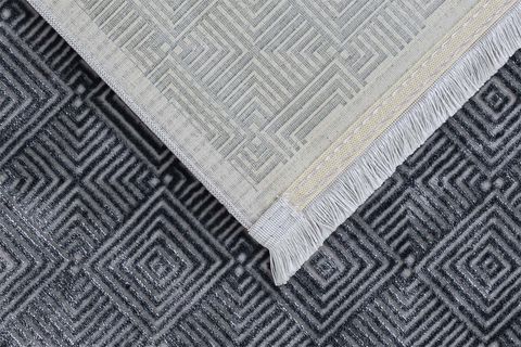 İPEKSİ MAKİNE HALISI, ANTRASİT, 3, 100X200