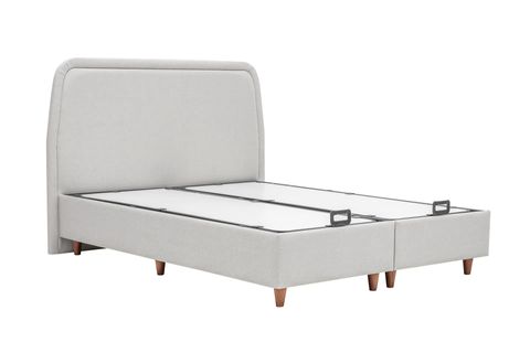 LUNA ARCHE BAZA VE BAŞLIK SETİ, AÇIK GRİ, 160X200