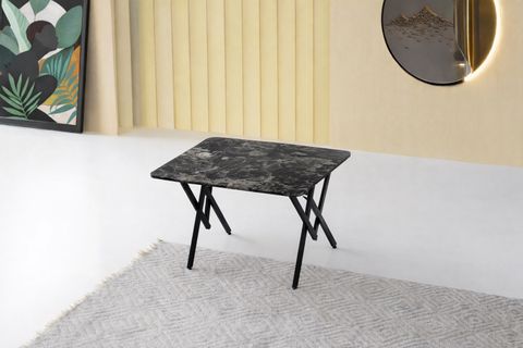 EBRULİ ÇAY SETİ, YEŞİL SİYAH