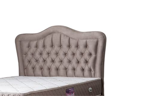 CAMELLİ NEW BAZA BAŞLIK VE YATAK SETİ, AÇIK KAHVERENGİ, 100X200