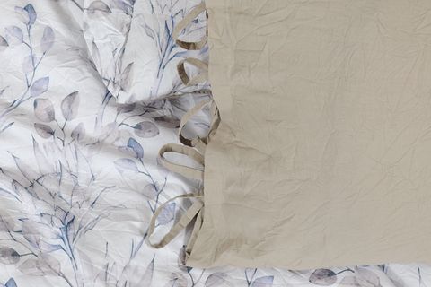 ECOCOTTON KARİNA TEK KİŞİLİK BASKILI NEVRESİM TAKIMI, PAMUK, 160X220 CM
