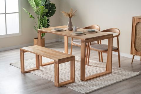SELENE MASİF AHŞAP BENCH