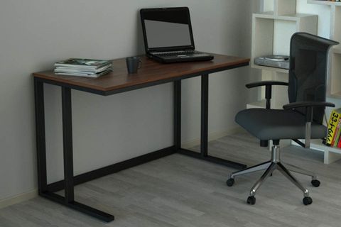 TEKLİ DESK ÇALIŞMA MASASI, SİYAH AYAK