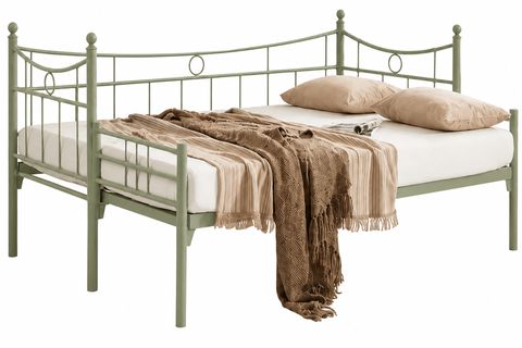 DAİLY DAYBED METAL YAVRULU KARYOLA, YEŞİL, 90X200
