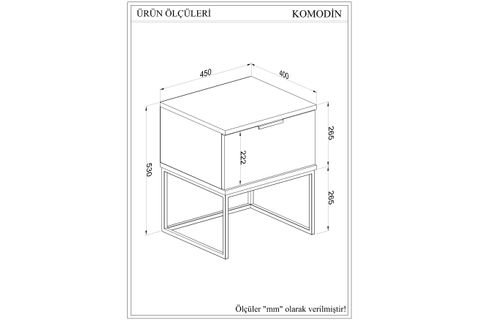 MİLVAKİ MOON 2 KAPAKLI ODA SETİ