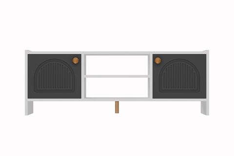 MOLDE BOHEM TV SEHPASI, BEYAZ, ANTRASİT KAPAKLI