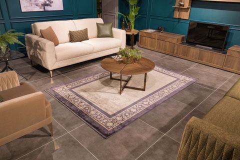 RİVA 8714 GRİ KAHVRENGİ MAKİNE HALISI 100X300