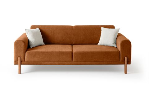 HAMBURG PLUS SIRT MEKANİZMALI ÜÇLÜ KOLTUK, TURUNCU