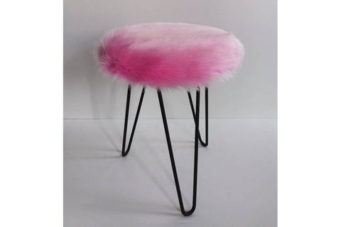PELUŞ PUF, PEMBE