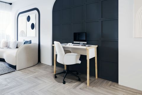 LAGOMOOD ZENİTH ÇALIŞMA MASASI BEYAZ, 90 CM