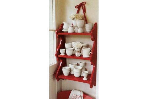 NARİO LAKE MUTFAK RAFI TEREK, KIRMIZI