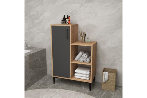 ARNETTİ REYSARY ÇOK AMAÇLI DOLAP, ATLANTİK ÇAM ANTRASİT