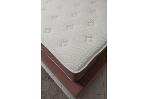 DELUXE SONATA ÇİFT KİŞİLİK BAZA+BAŞLIK+YATAK, GÜL KURUSU, 140X200