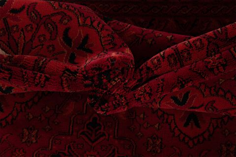 ANGORAHOME PERSİAN BK1005 DOKUMA MAKİNE HALISI, YUVARLAK, 160X160