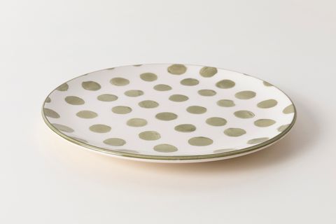 VERDE DOTS PASTA TABAĞI SETİ, DÖRTLÜ, YEŞİL